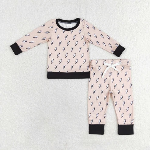 Baby Boys Western Sibling Long Sleeve Pajama Set