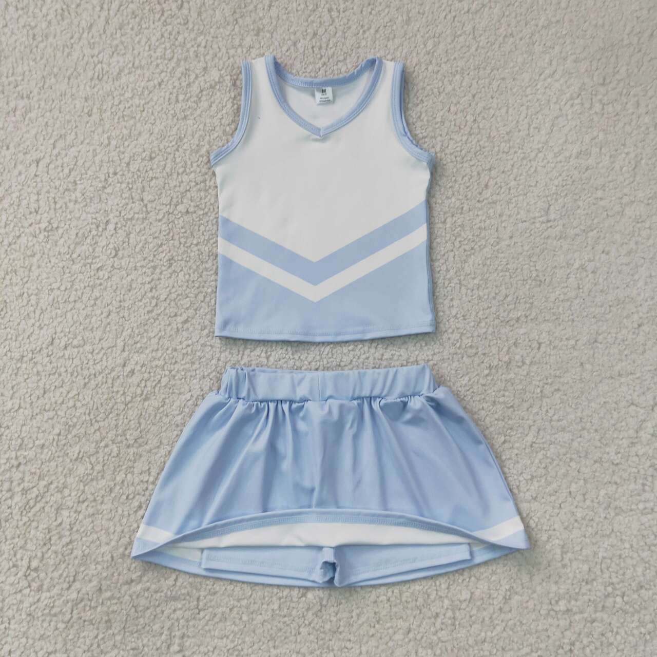 Kids Girls Blue Sport Team Active Skort Outfit