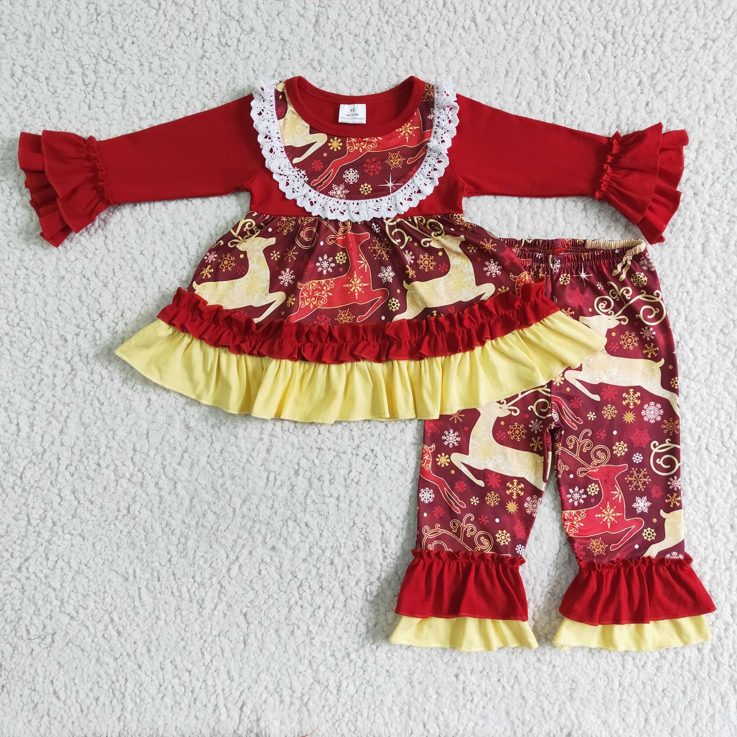 Girls Christmas outfits 6 A22-30