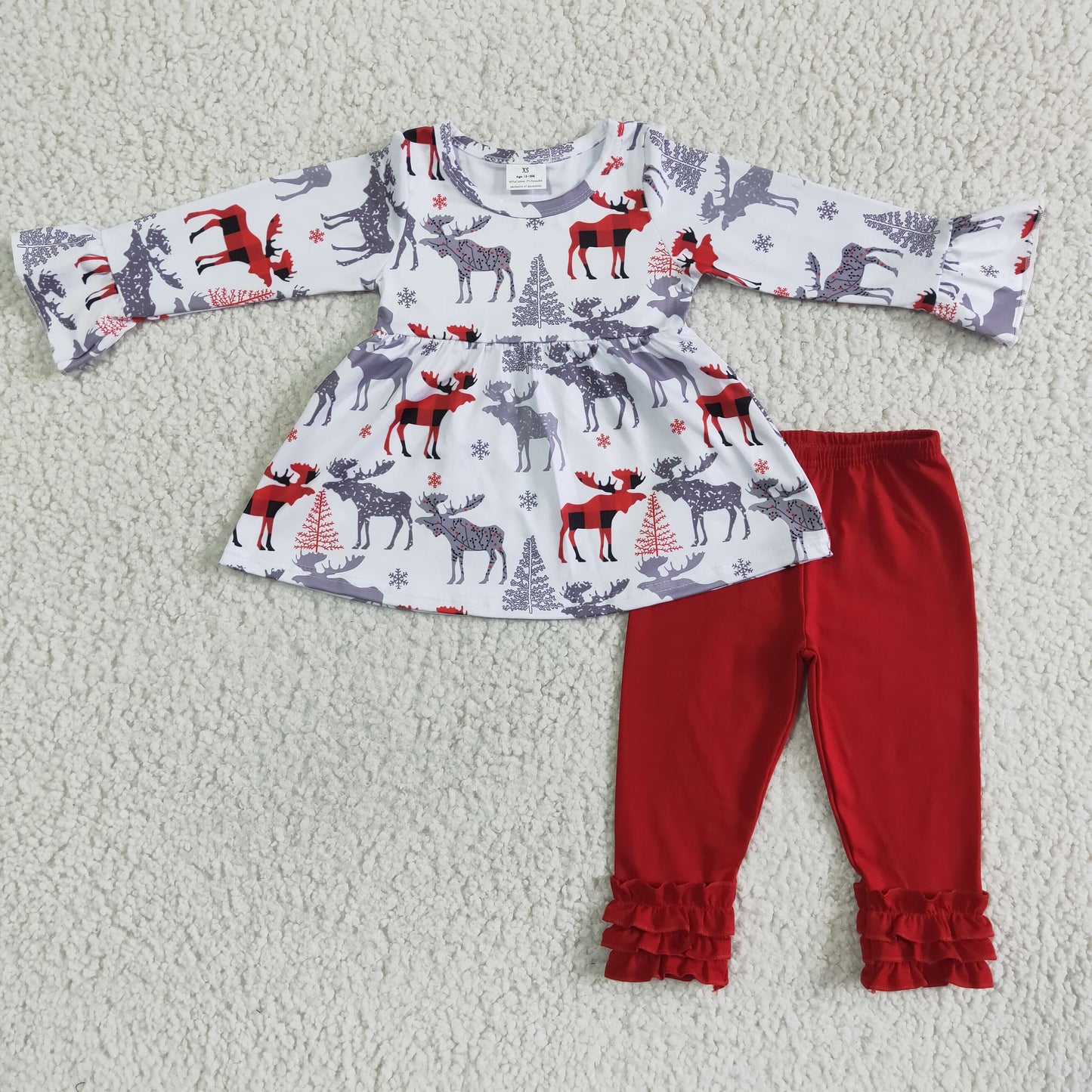 Girls Christmas outfits 6 A24-3