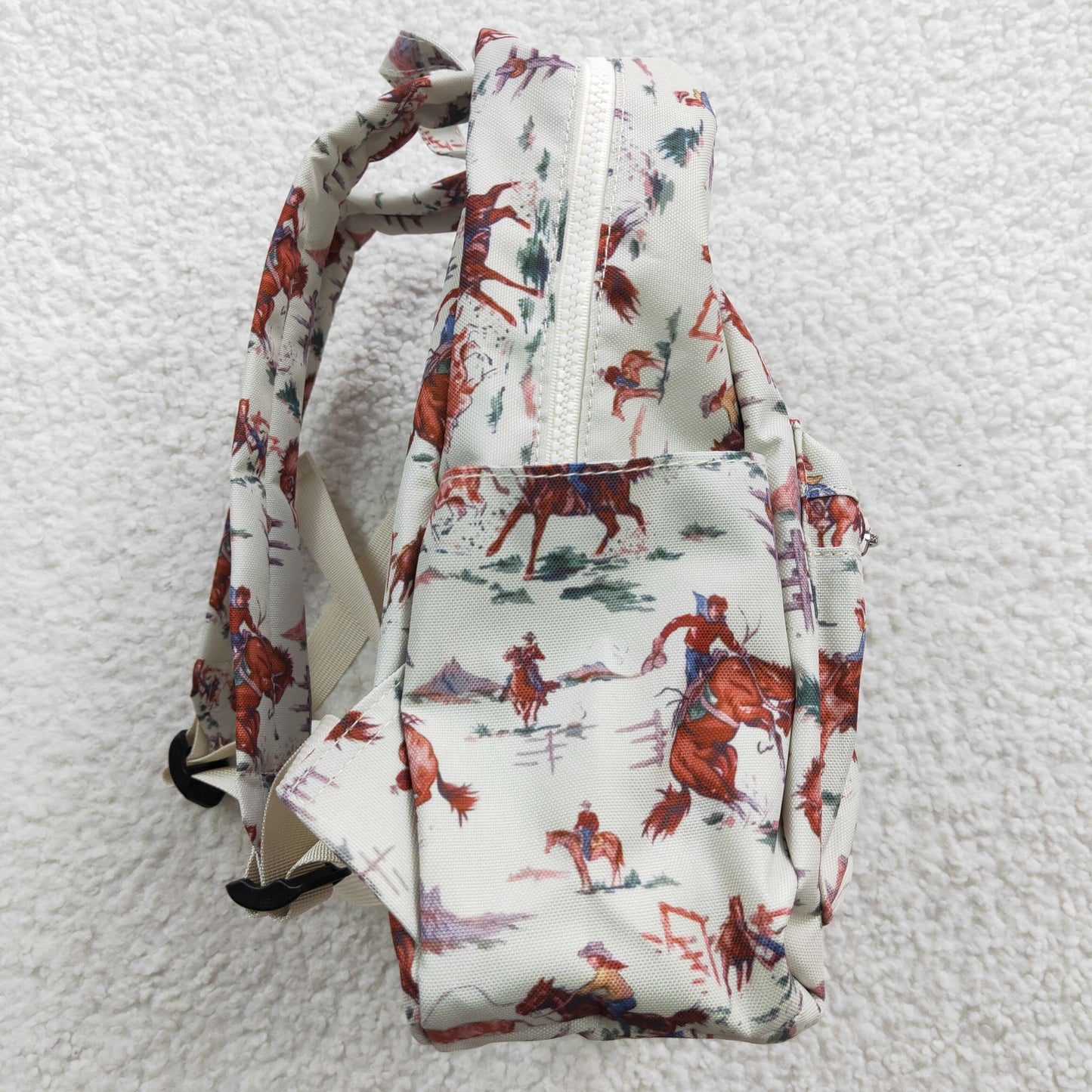 BA0059 Cowboy Western Print Baby Boys Children Backpack Bags