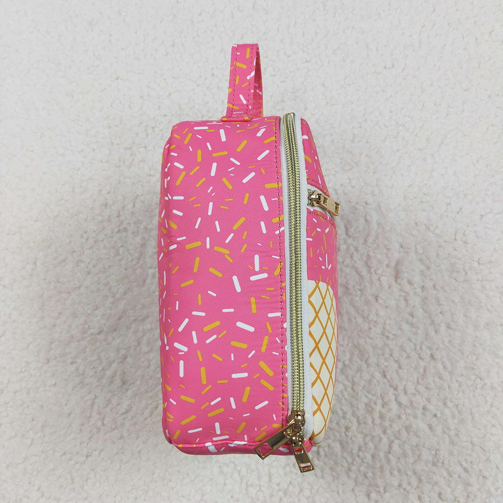 Baby Girls Pink Team Lunch Boxes School Bags