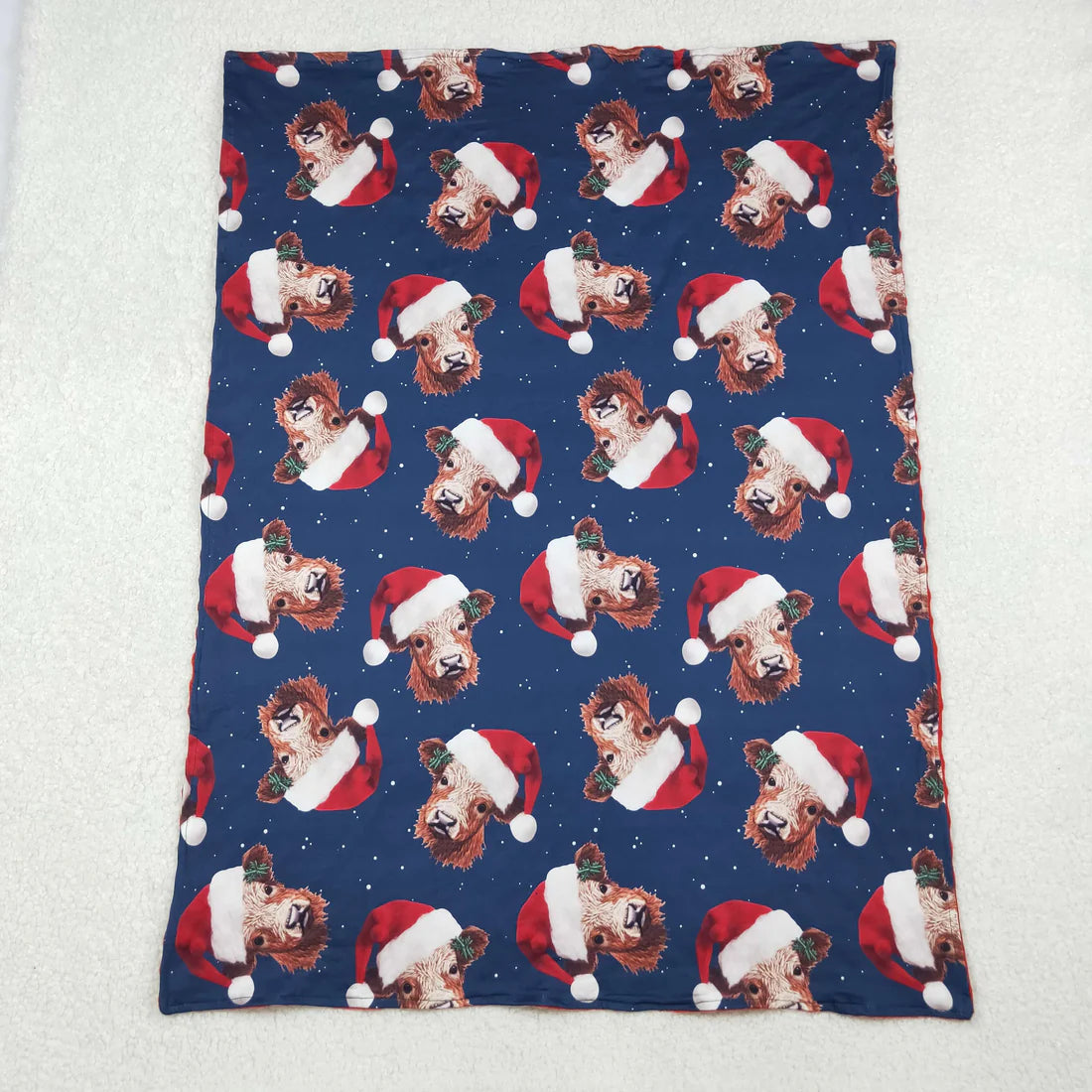 Baby Toddler Christmas Minky Blankets