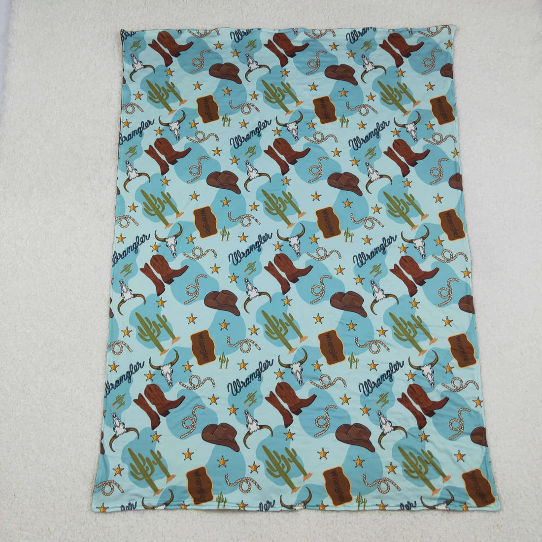 Baby Toddler Western Minky Blankets