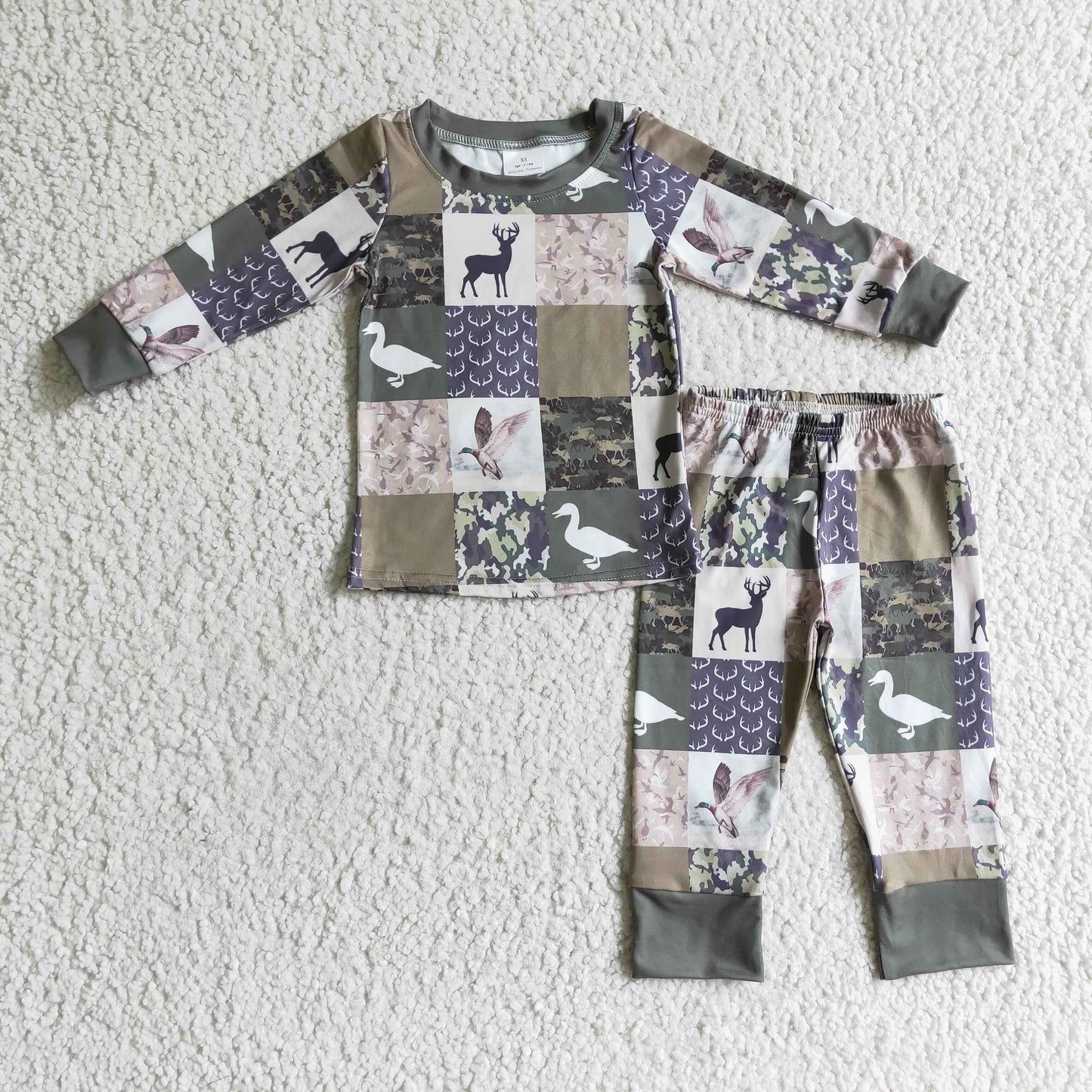 Boys hunting print pajamas BLP0132