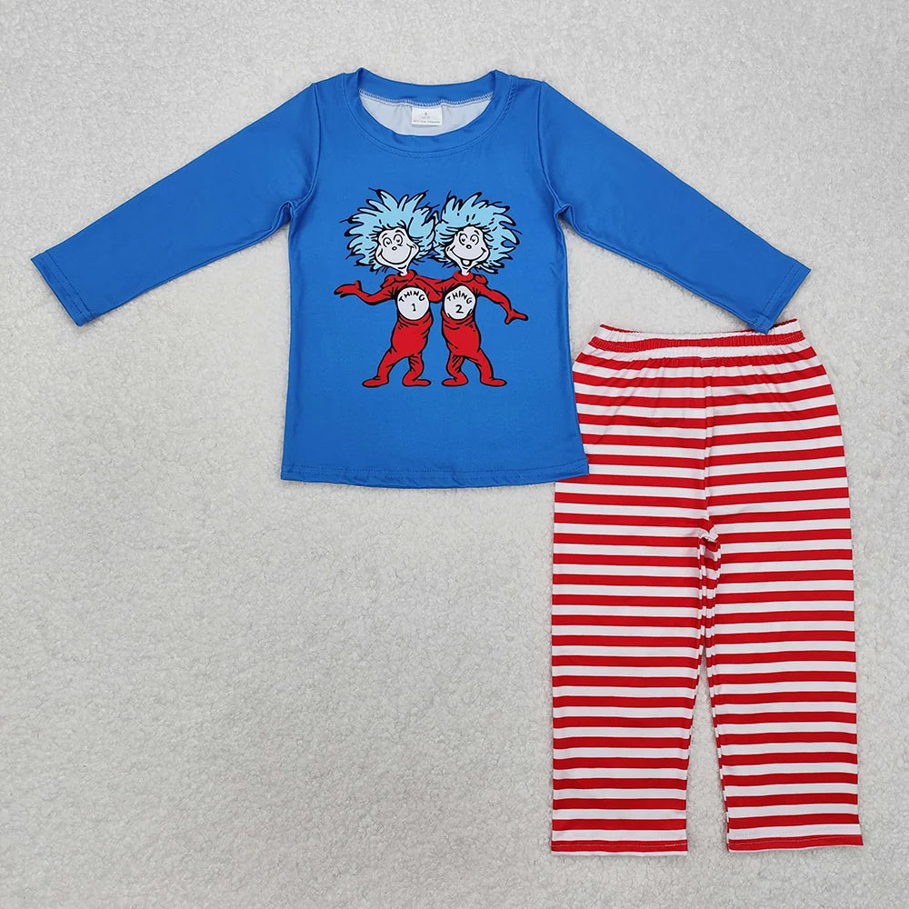 Sibling Baby Girls Boys Dr Reading Long Sleeve Outfit