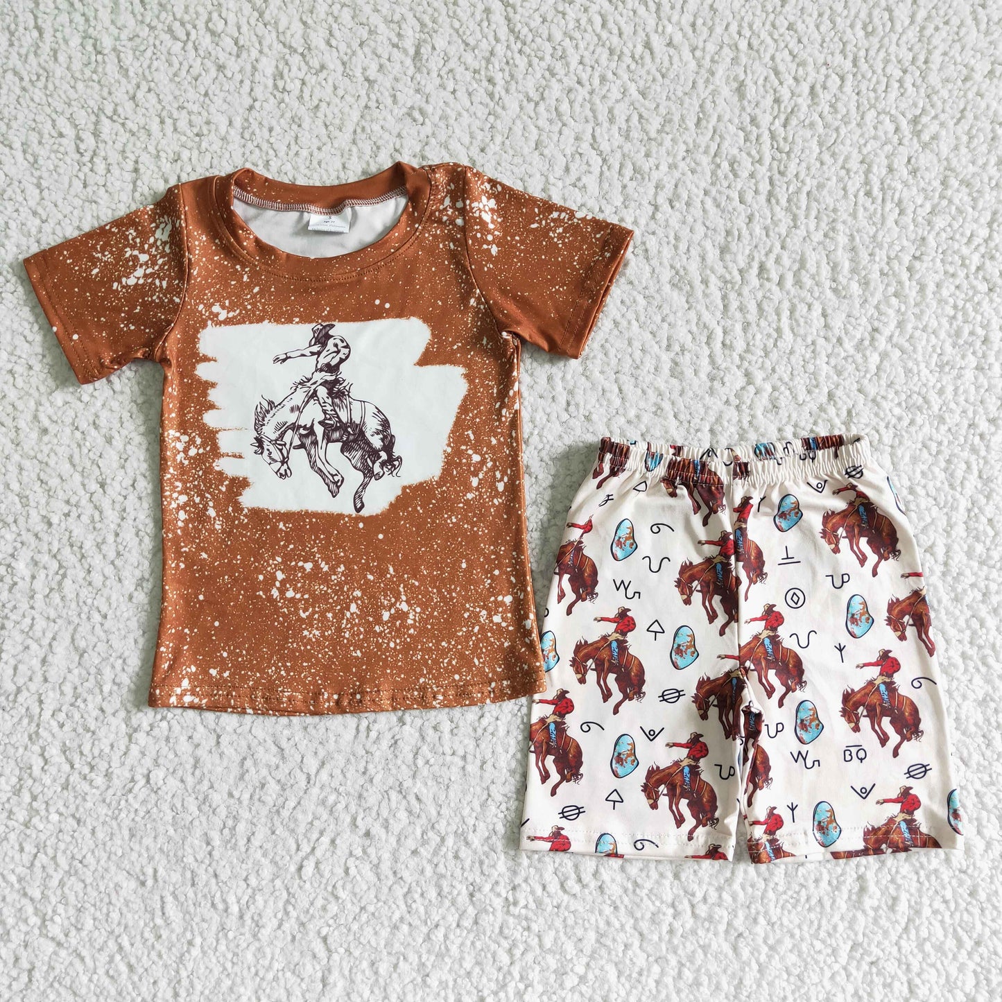 Boys short sleeved summer outfits BSSO0076