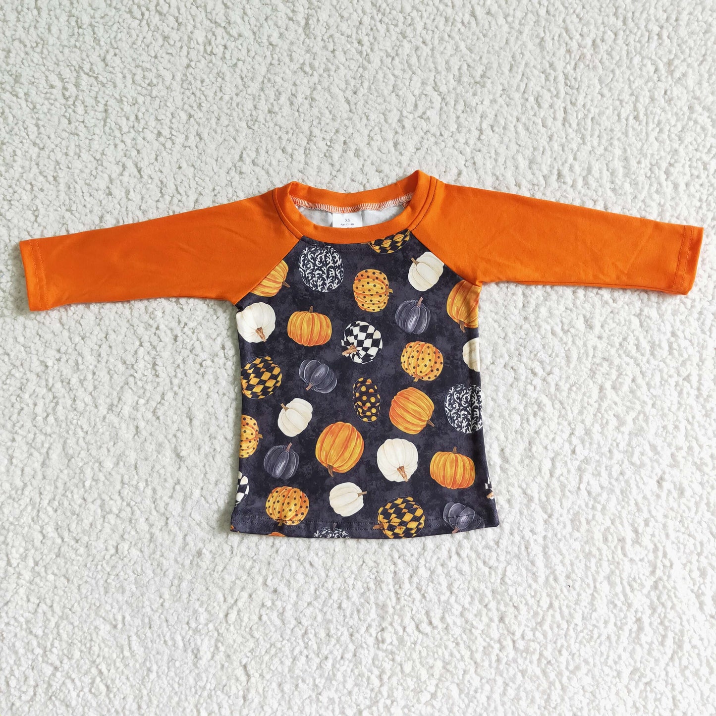 Boys pumpkin T-shirt BT0024