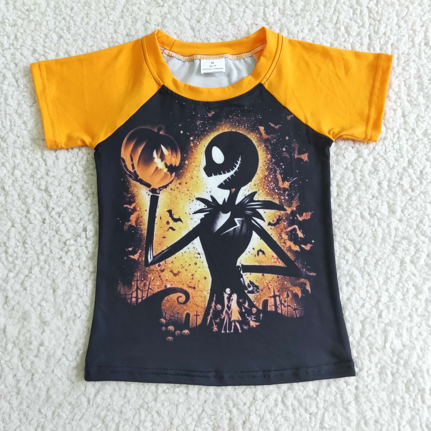 Boys short sleeve Halloween shirts BT0042