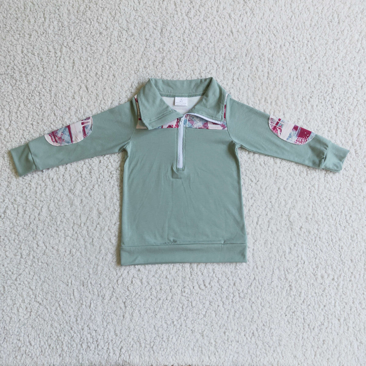 Boys Moose Christmas pullover top BT0086