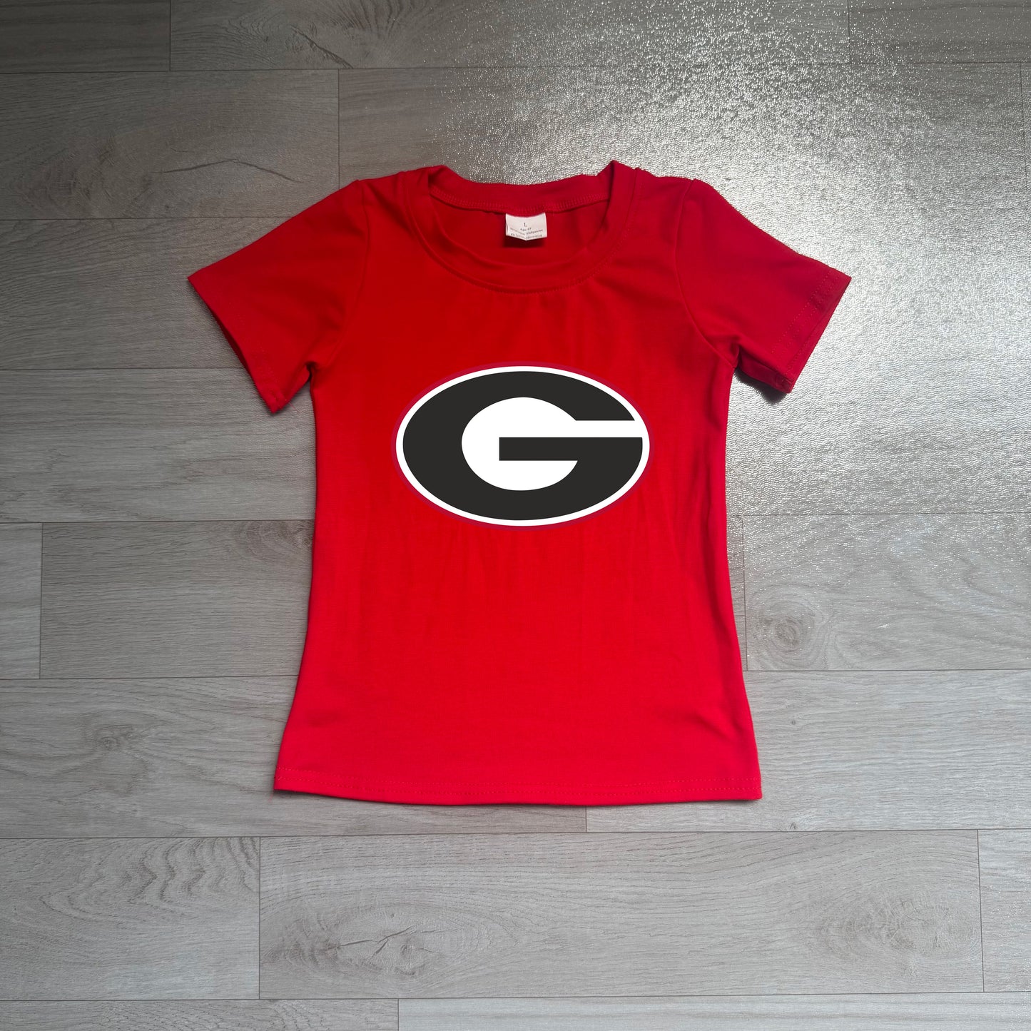 Preorder Baby Boys Red Short Sleeve G Team T-shirts Top