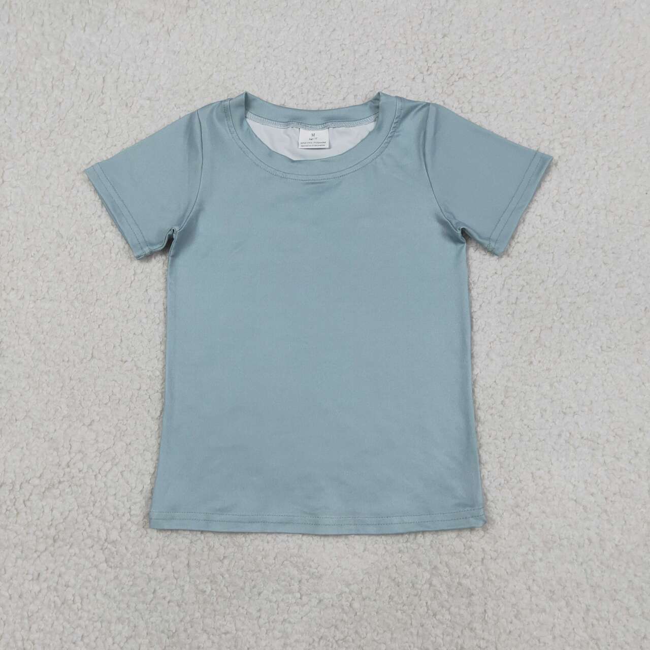 Baseball Print Boys Short Sleeve Tee Shirts Top