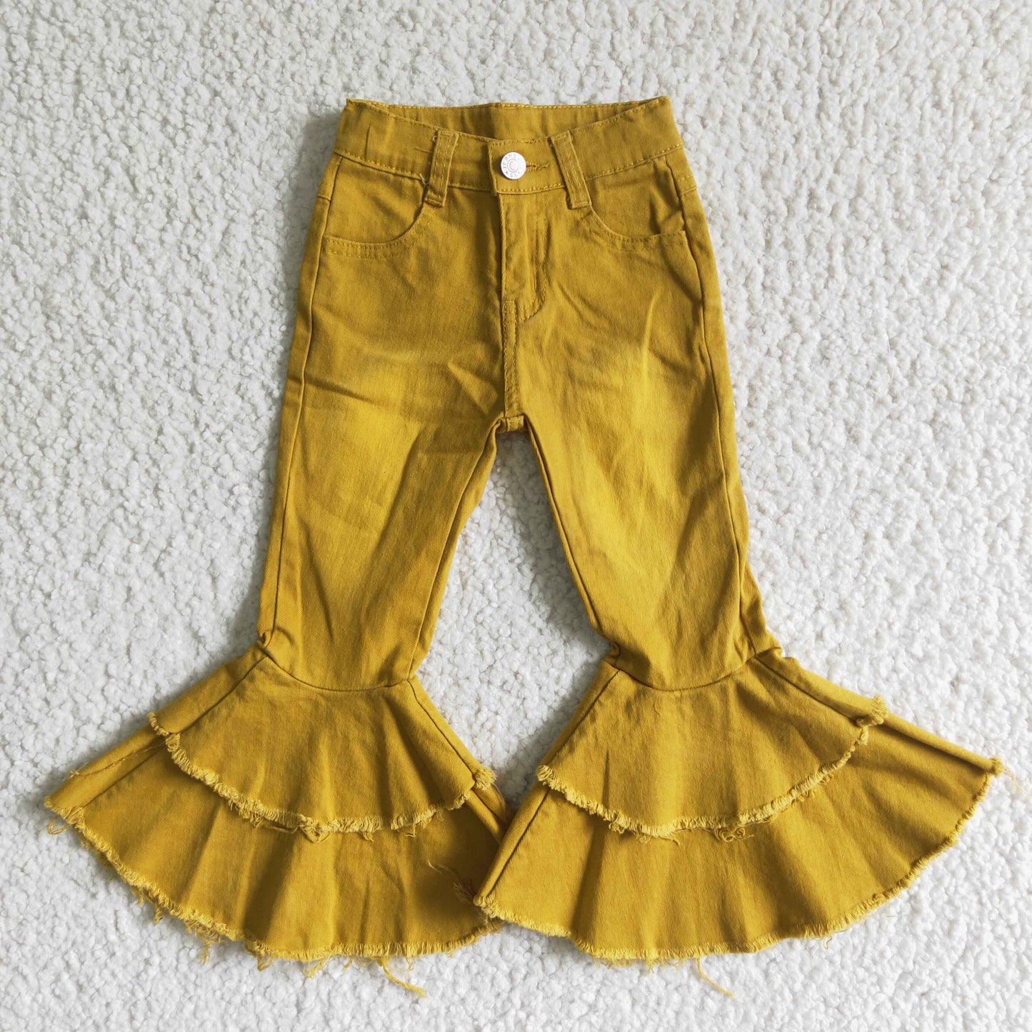 Mustard Bell bottom jeans C14-1