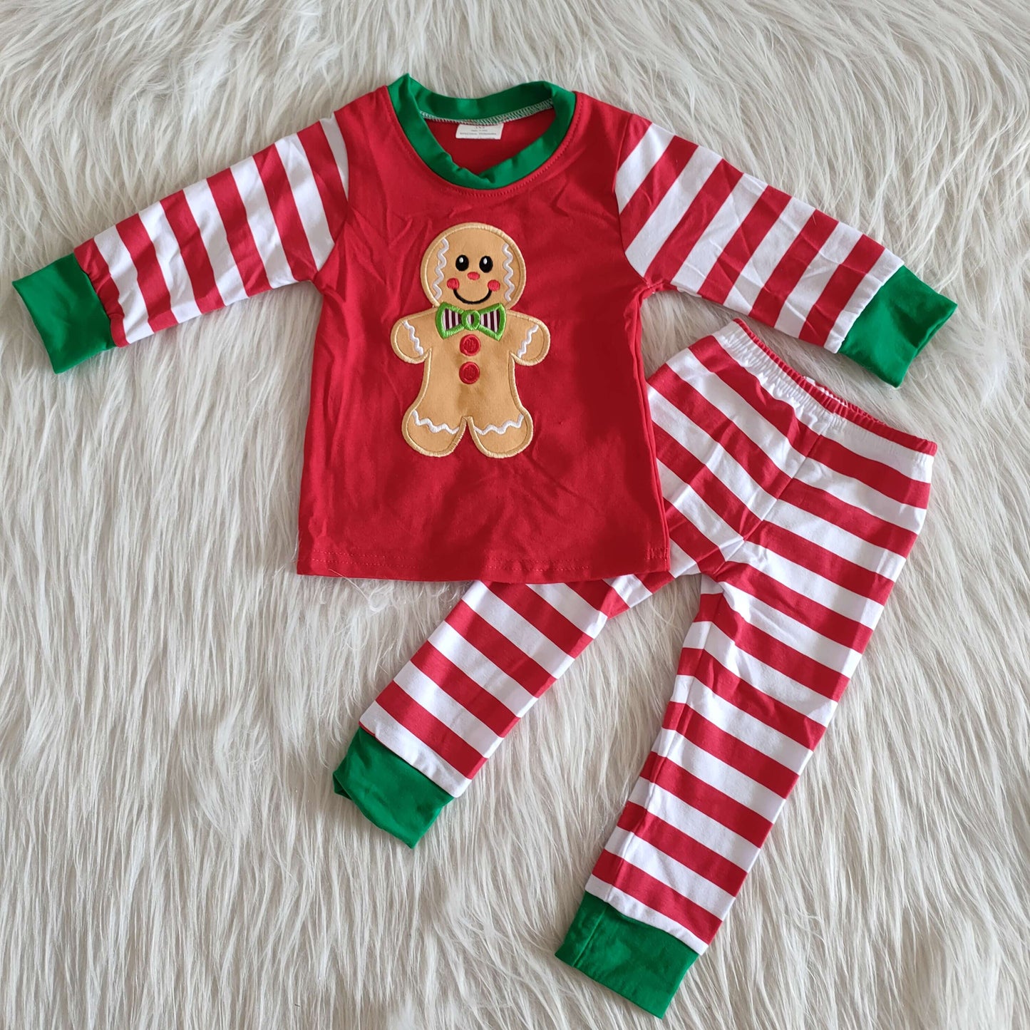 Boys long sleeve Christmas pajamas 6 A18-15