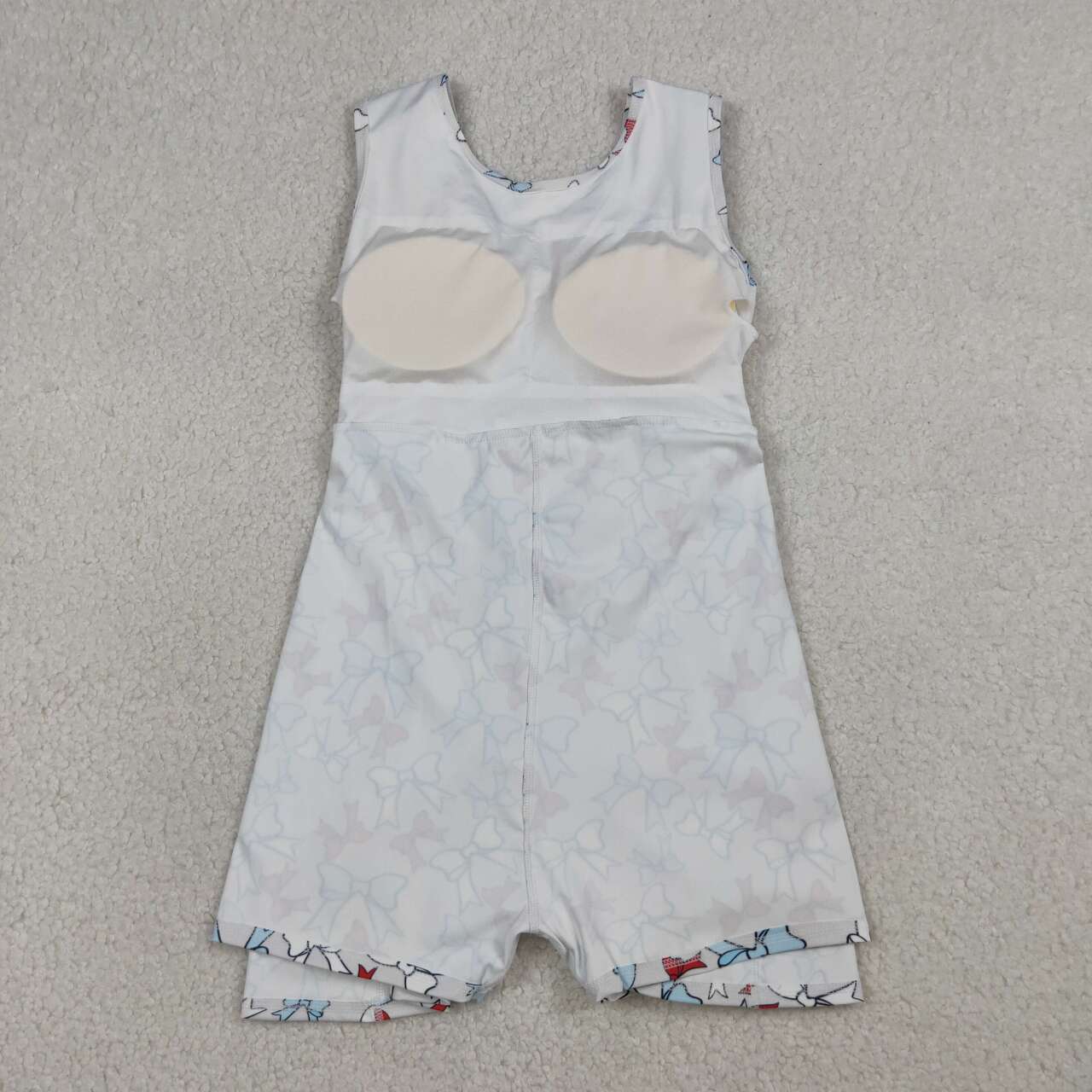 Baby Girls July 4th Red Blue Bow USA Sleeveless Active Dress