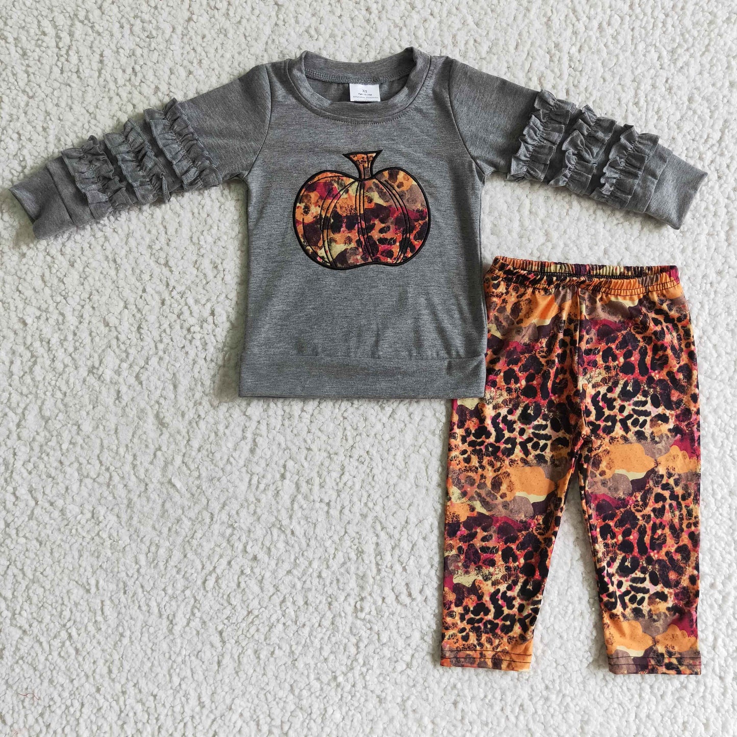 Girls fall pumpkin Outfits GLP0210