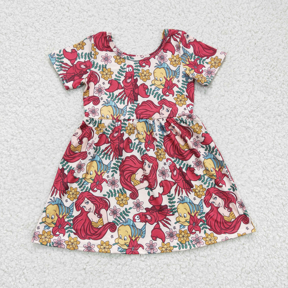 Girls Cartoon print dress GSD0174
