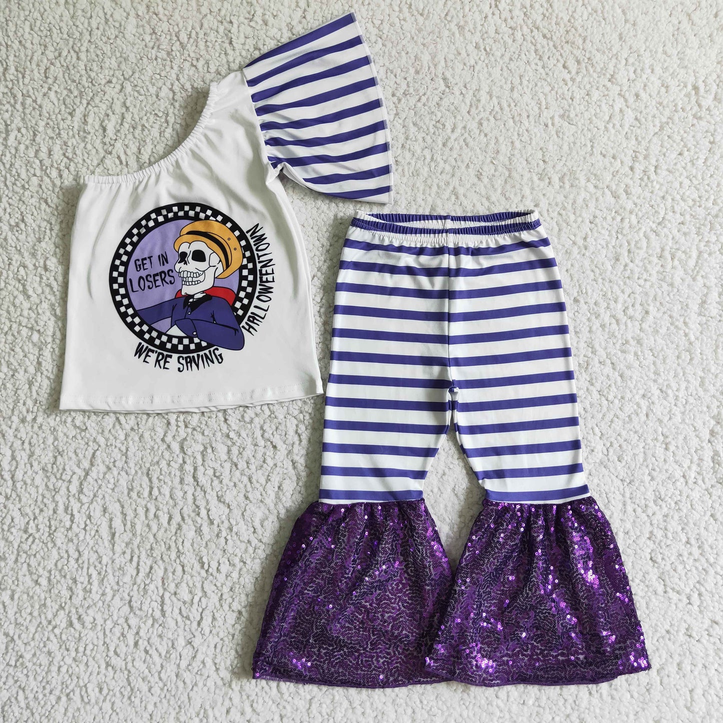 Girls one shoulder Halloween Outfits GSPO0178