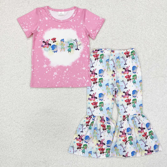 Sibling Baby Girls Cartoon Outfit and Dress