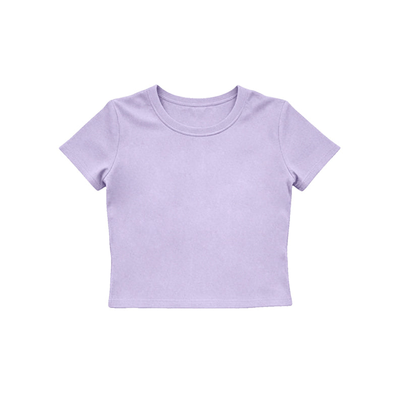 4.15 Kids Girls Violet Active Short Sleeve Top Preorder