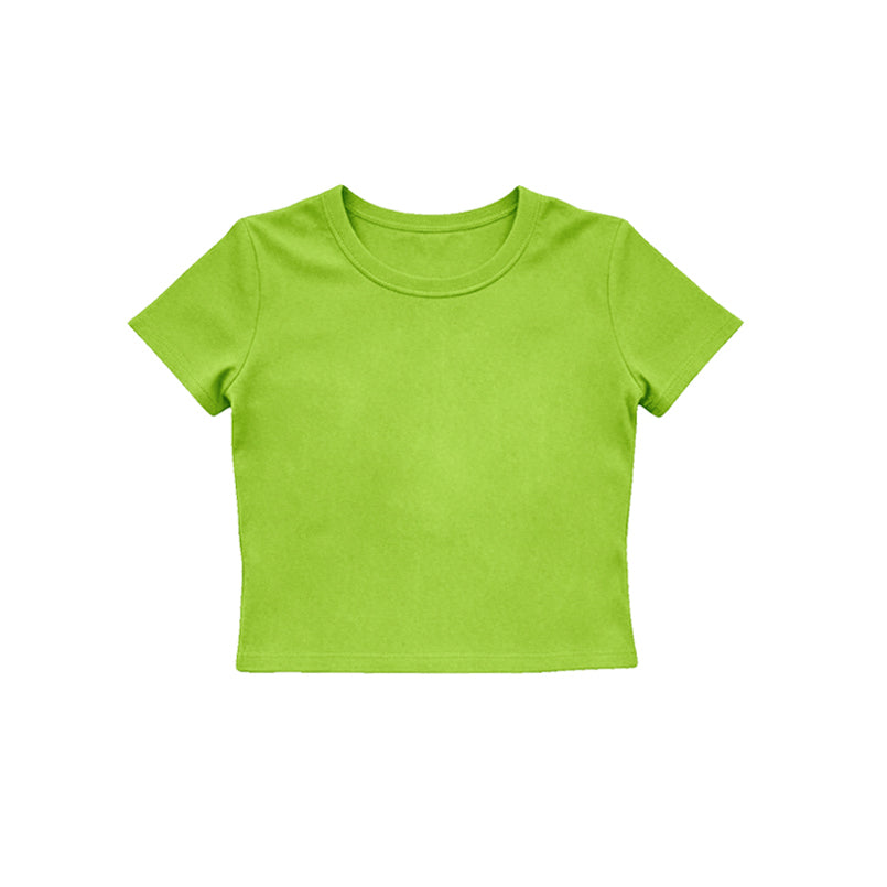 4.15 Kids Girls Green Active Short Sleeve Top Preorder