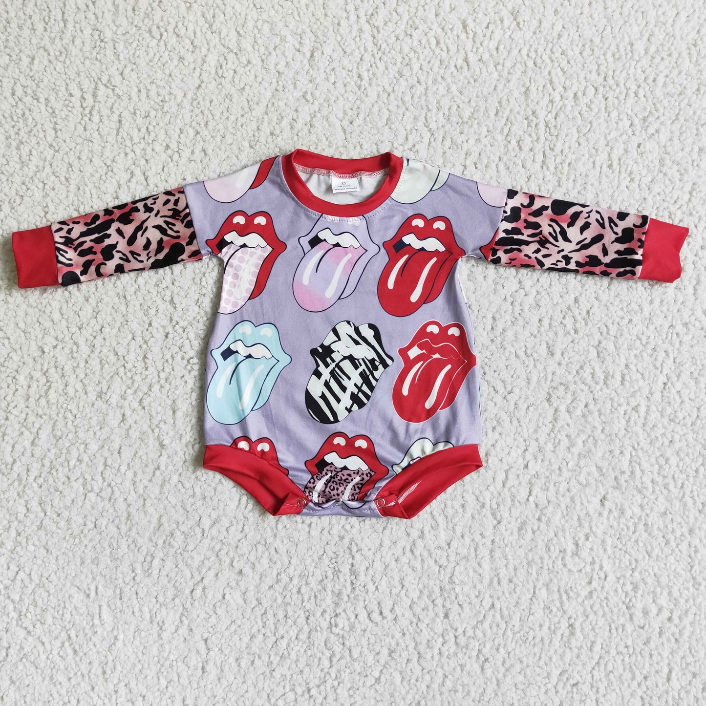 Girls long sleeve romper LR0024