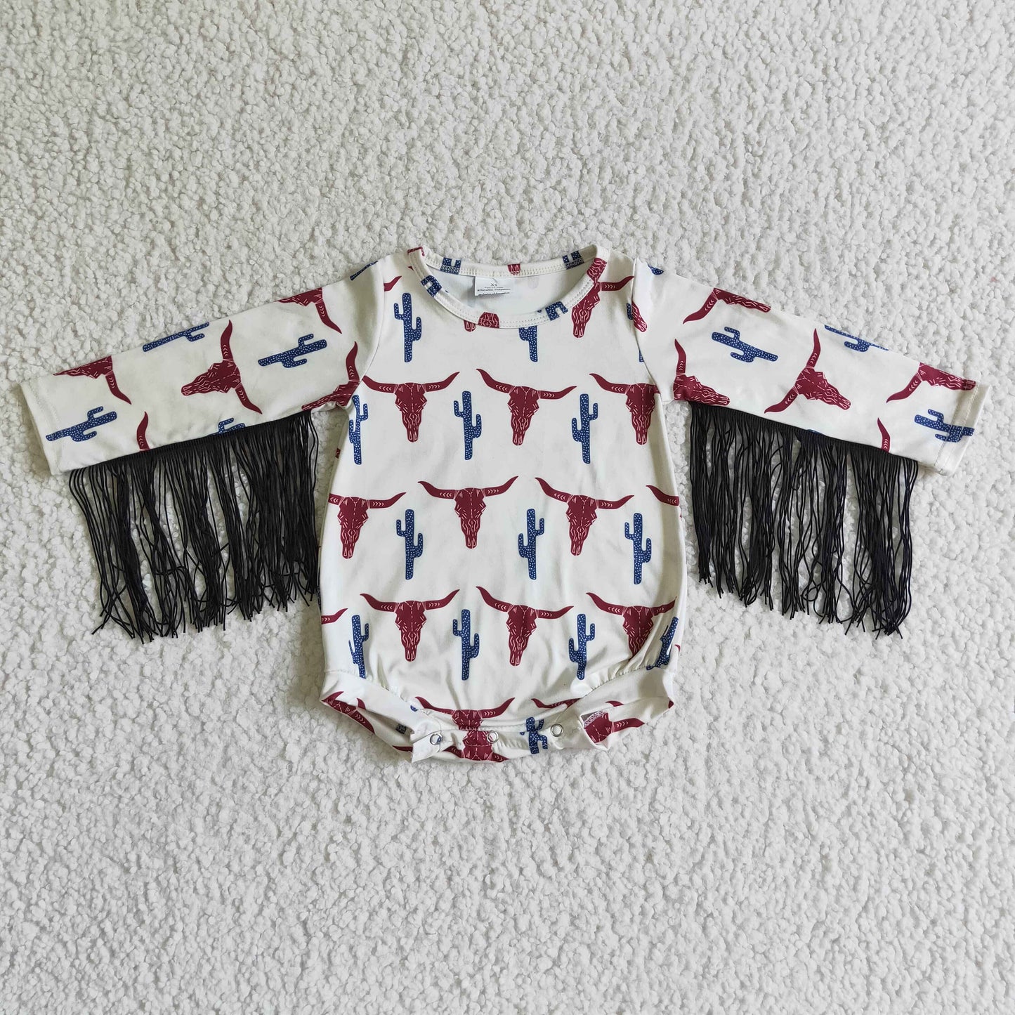 Girls long sleeve romper LR0051