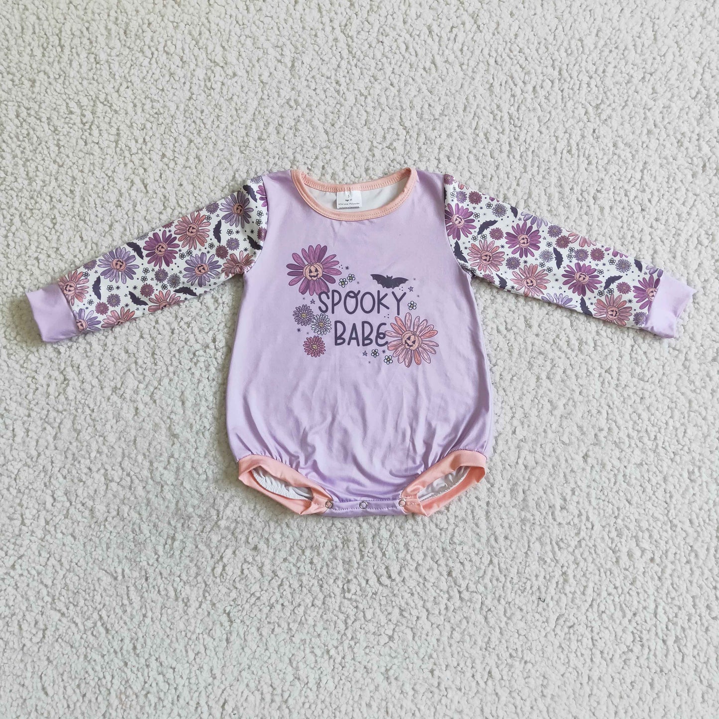 Baby Girls long sleeve romper LR0075