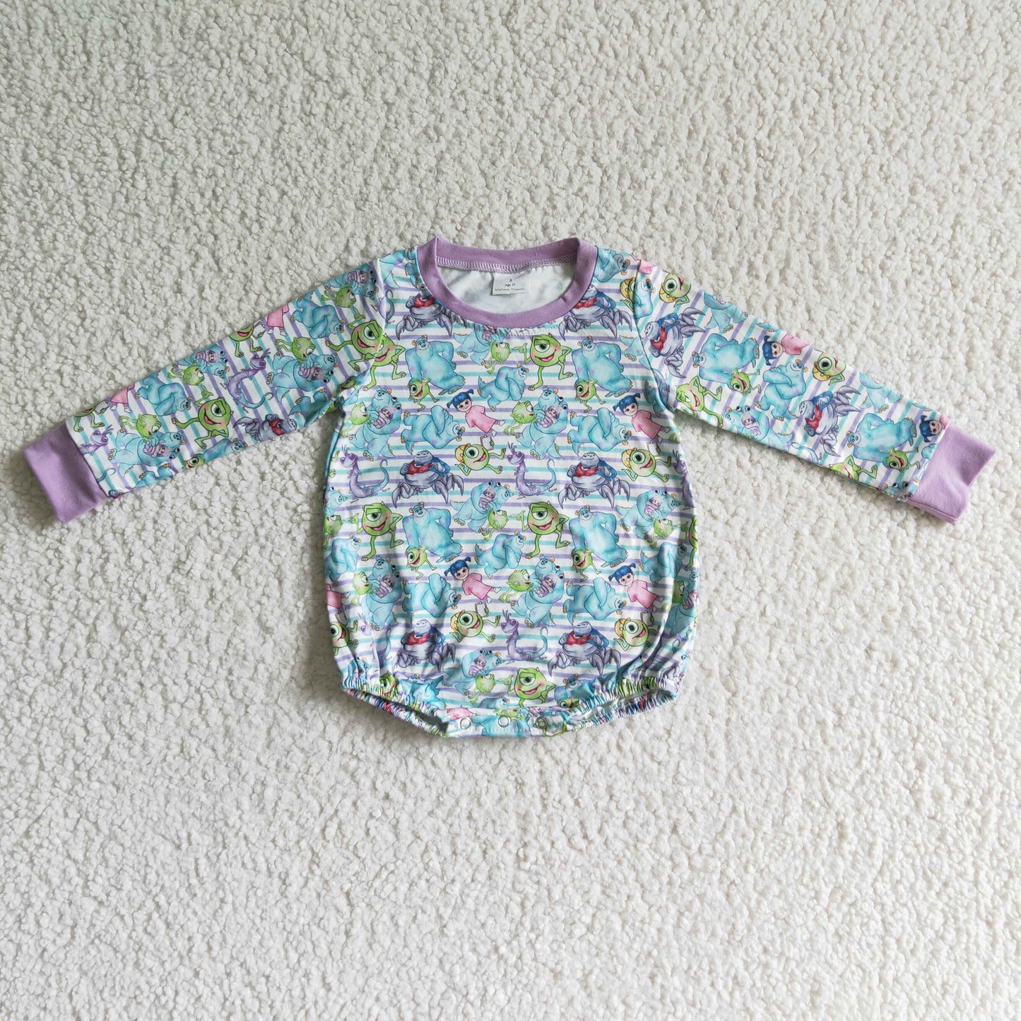 Baby Girls long sleeve romper LR0102