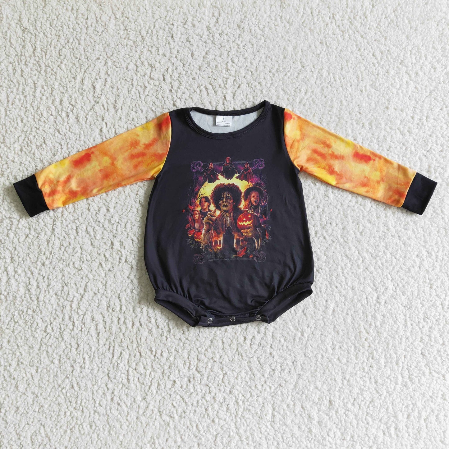 Baby Girls long sleeve Halloween romper LR0158