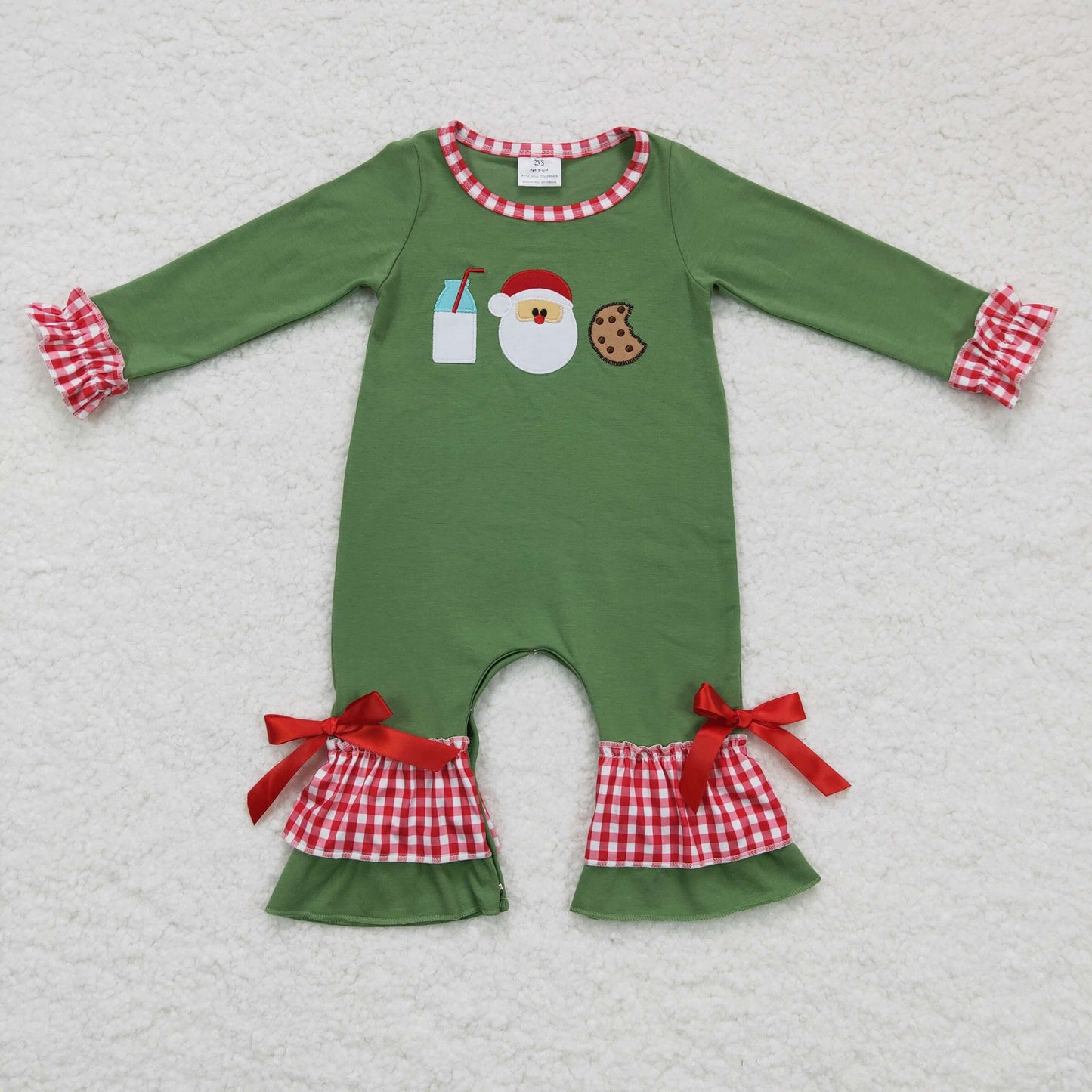 Girls Christmas romper LR0233