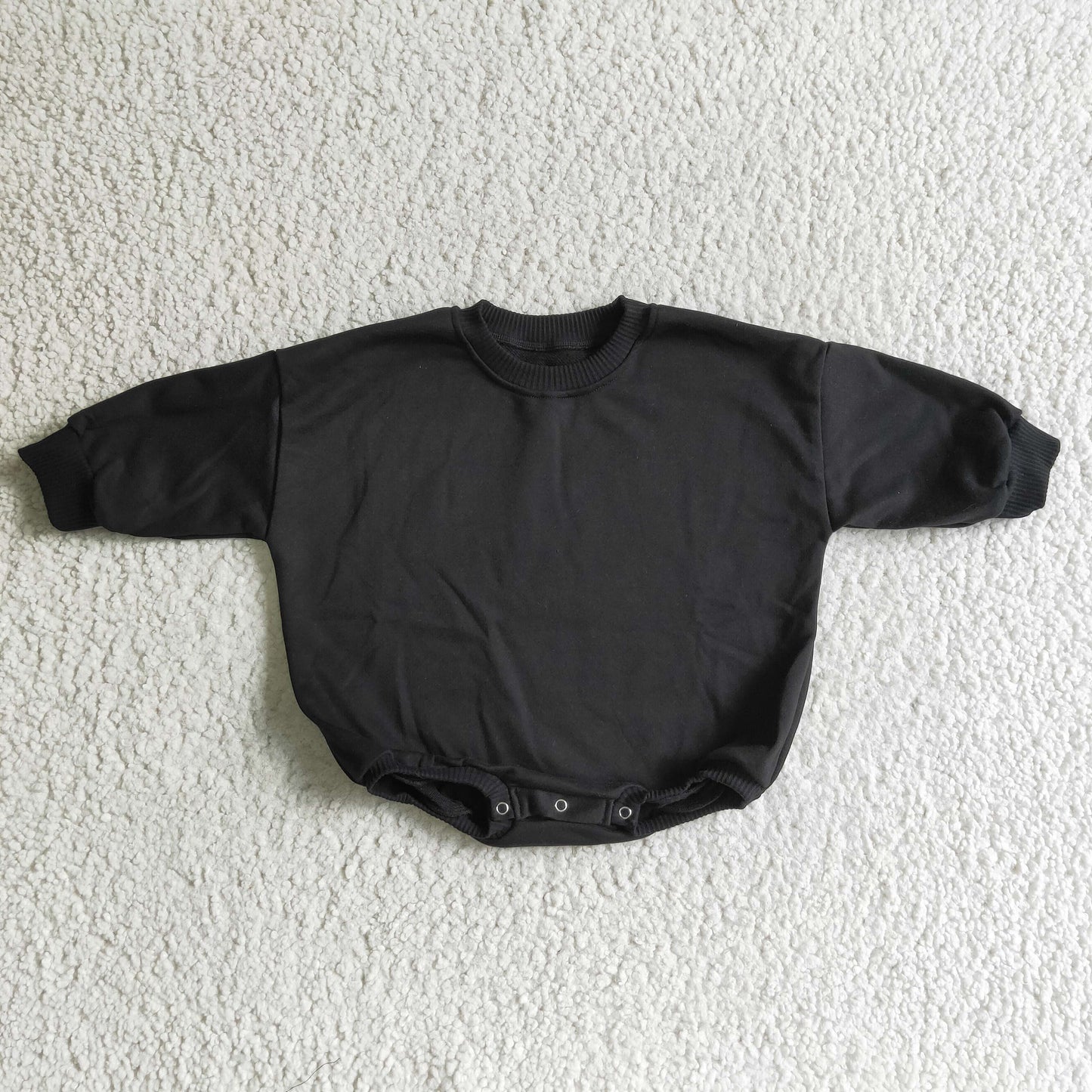 Baby cotton fall BLACK romper LR0241