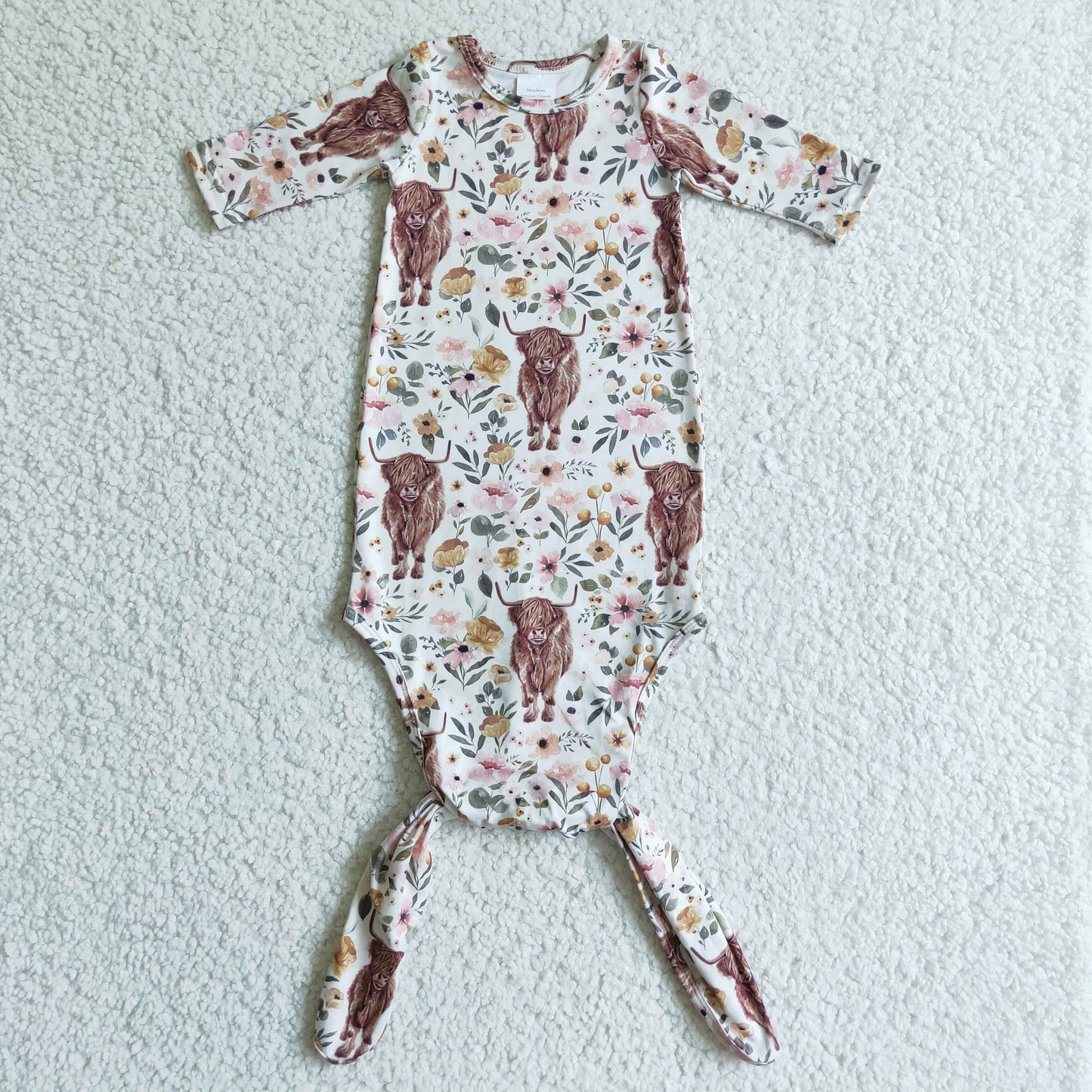 New born baby gown pajamas NB0013