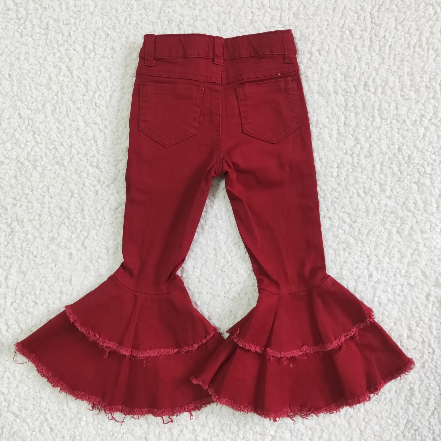 Wine Bell bottom jeans P0004