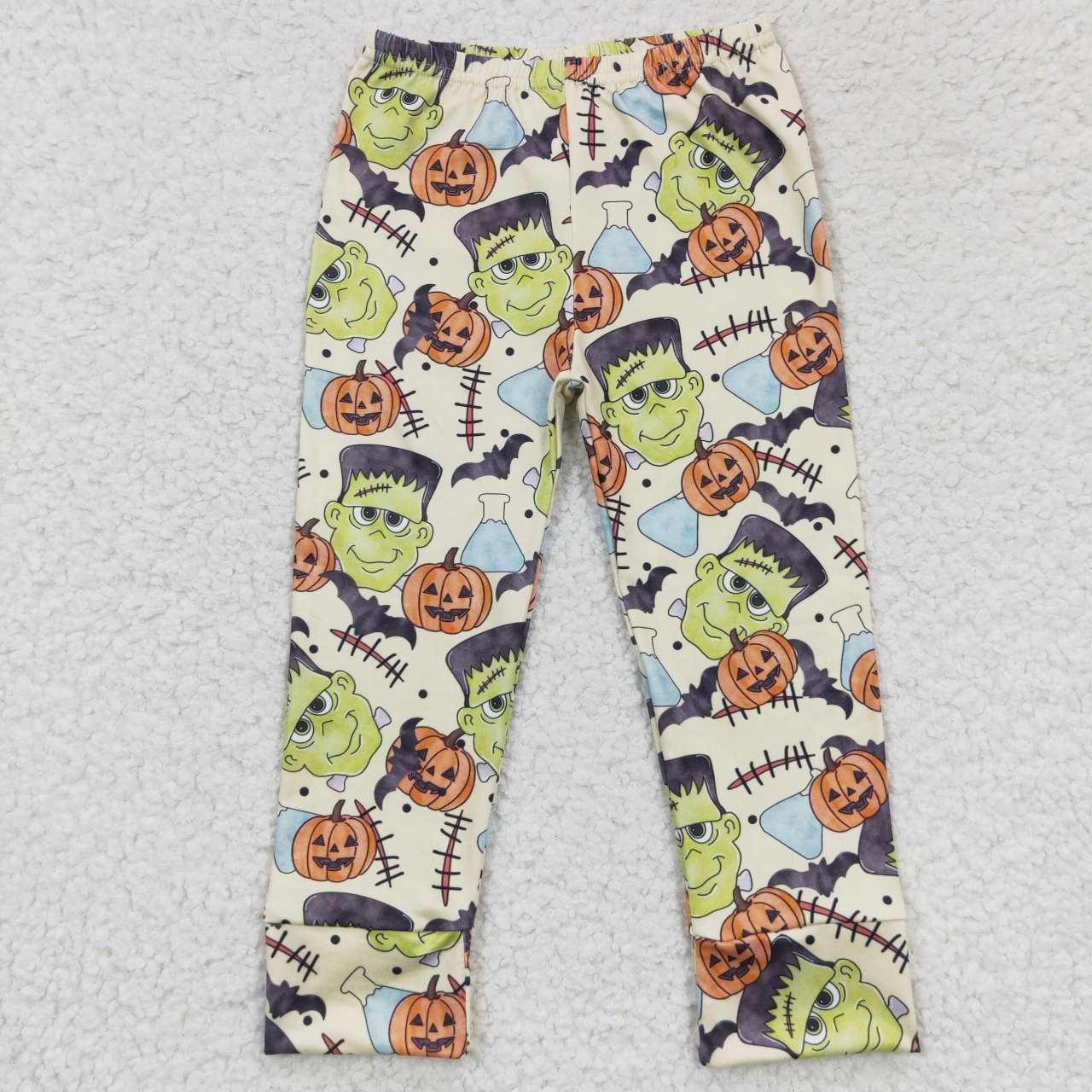 P0168 Cartoon Characters Pumpkin Baby Boys Halloween Bottom Pants
