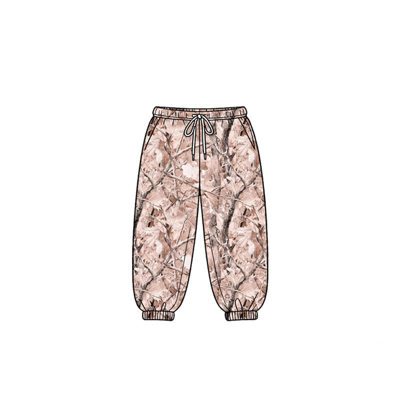 4.18 Pink Camo Toddler Girls Jogger Pants Preorder