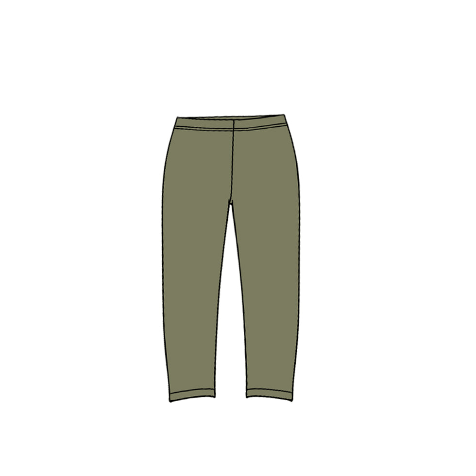 10.13 P1280 Preorder Kids Girls Green Active Leggings
