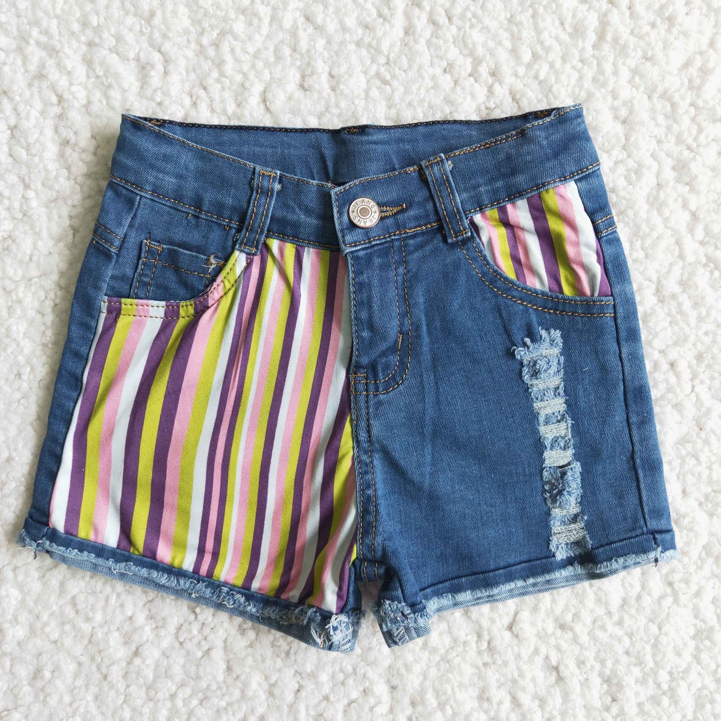 Denim shorts D6-4