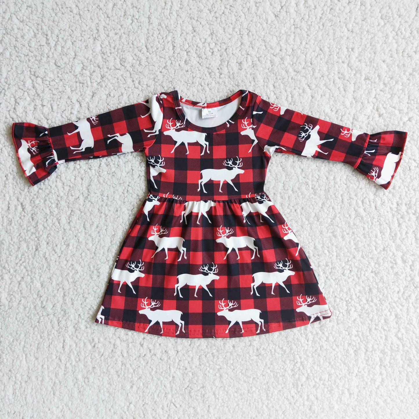 Long sleeve tunic Christmas dress