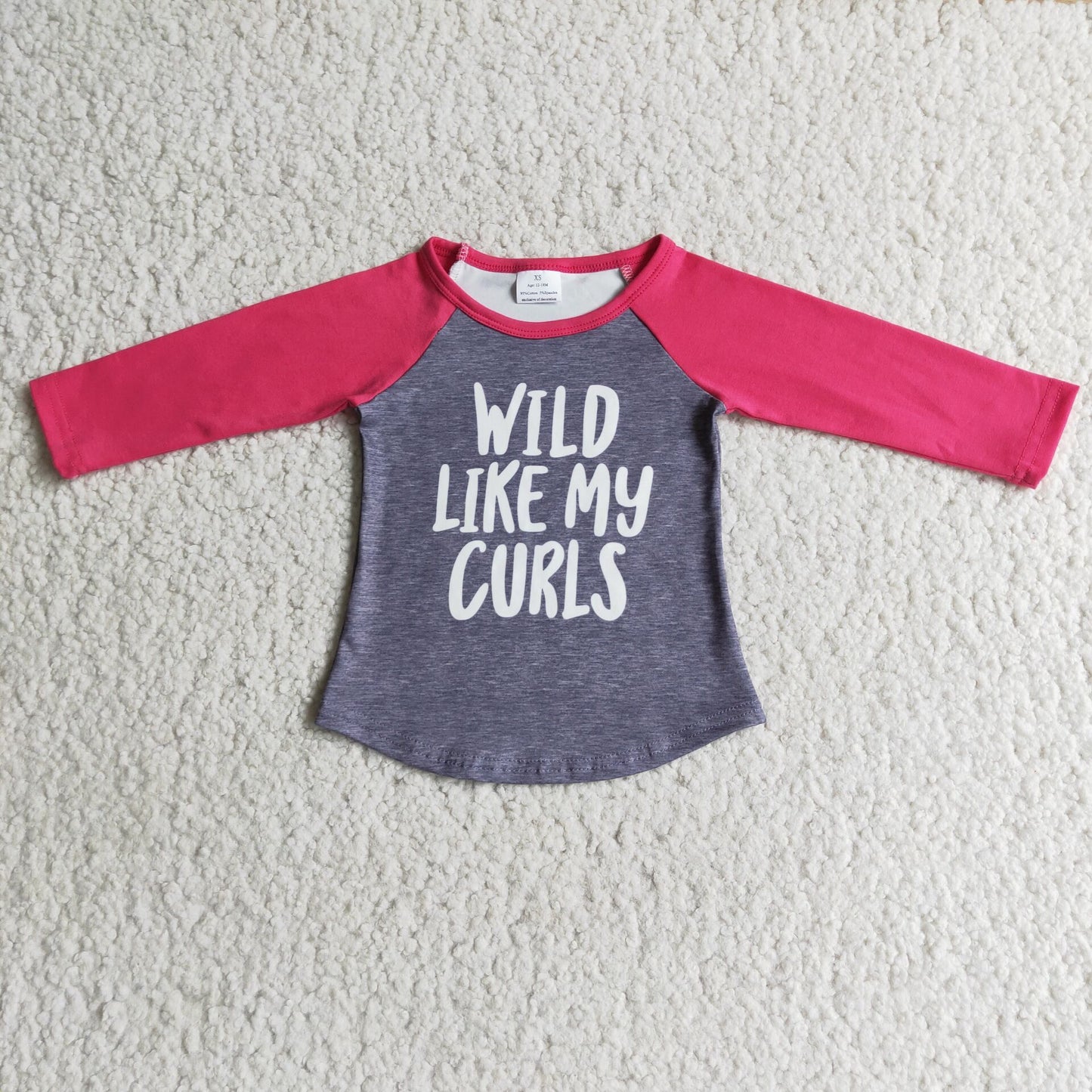 Girls long sleeve Tee shirts 6 A7-18