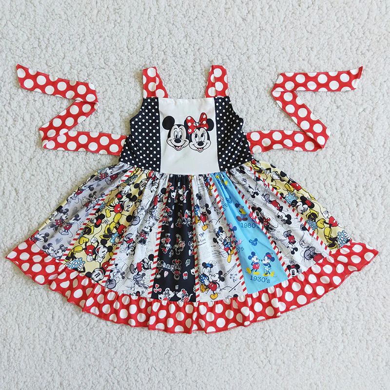 Sleeveless twirl dress C1-16