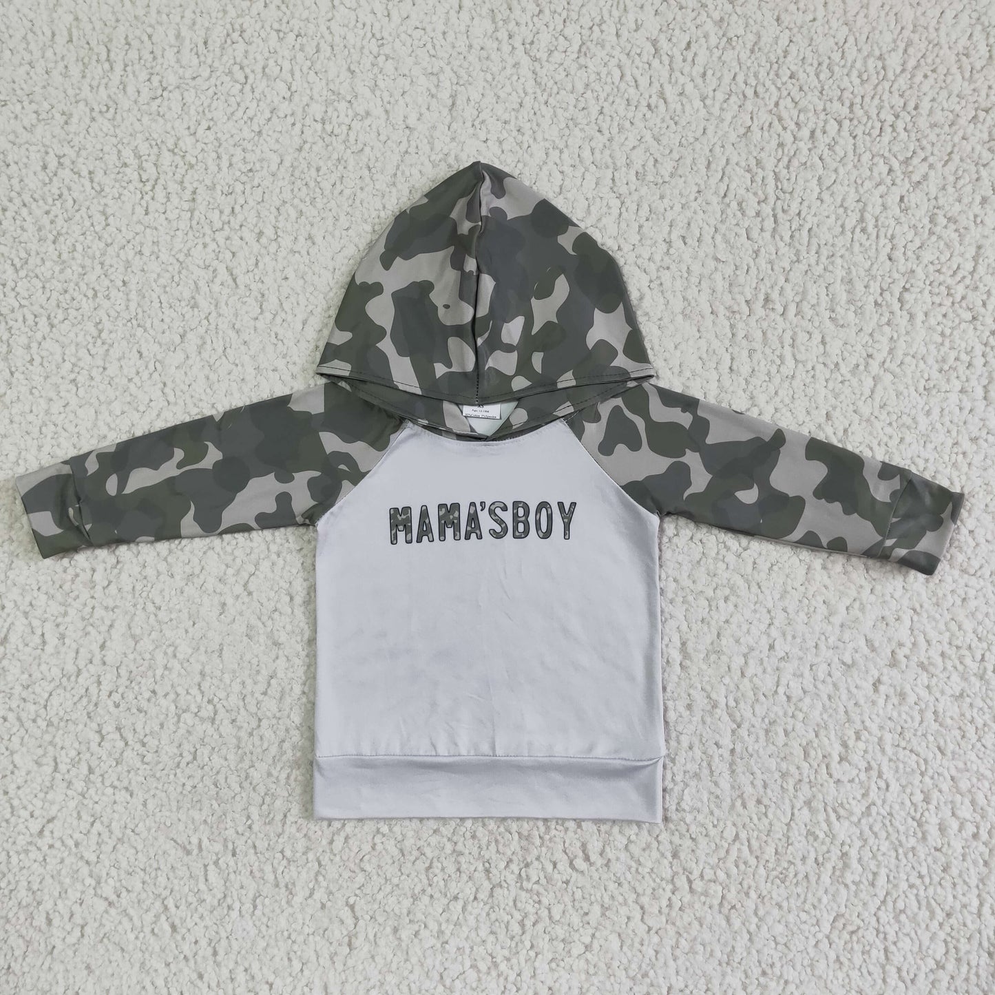 Boys long sleeve hooded top 6 A30-28