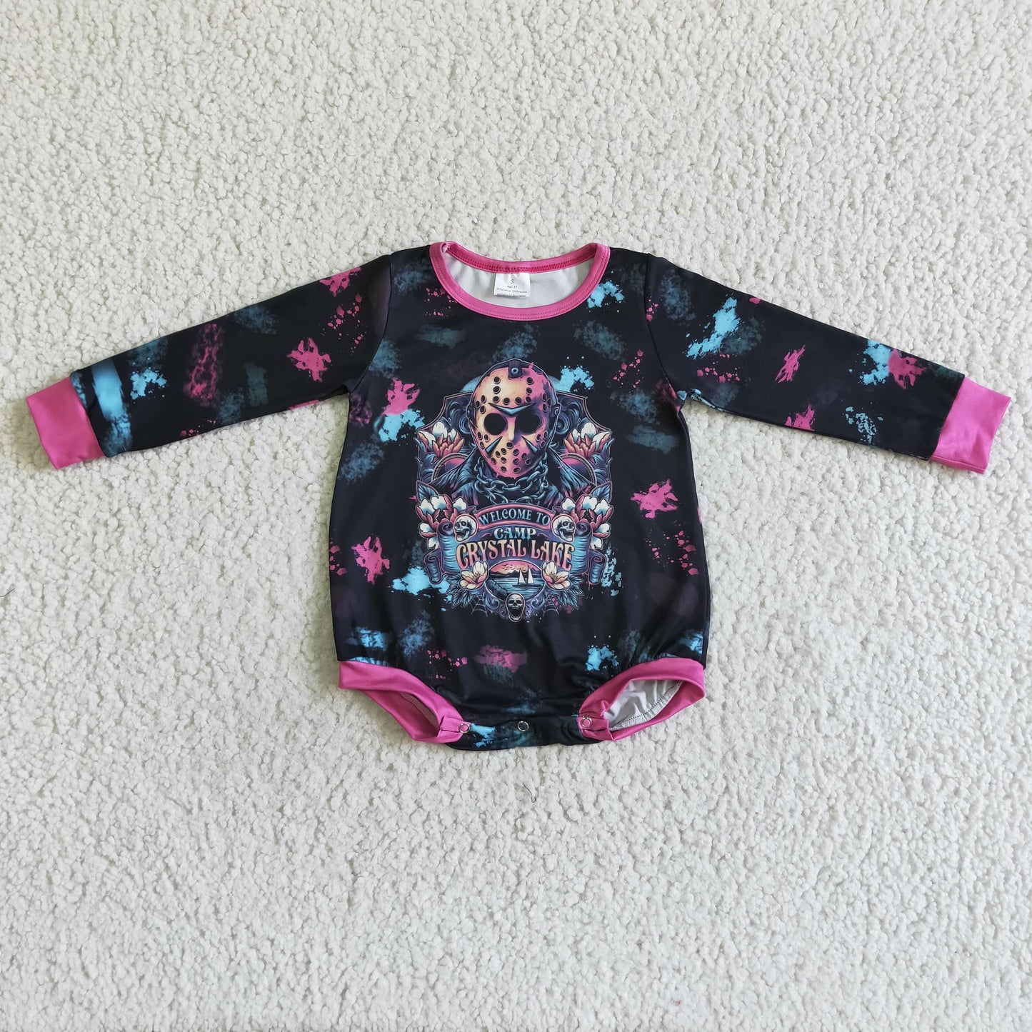 Baby Girls long sleeve romper LR0081