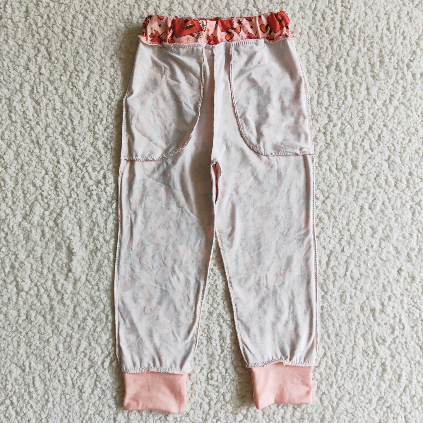 Girls punpkin legging pants P0026
