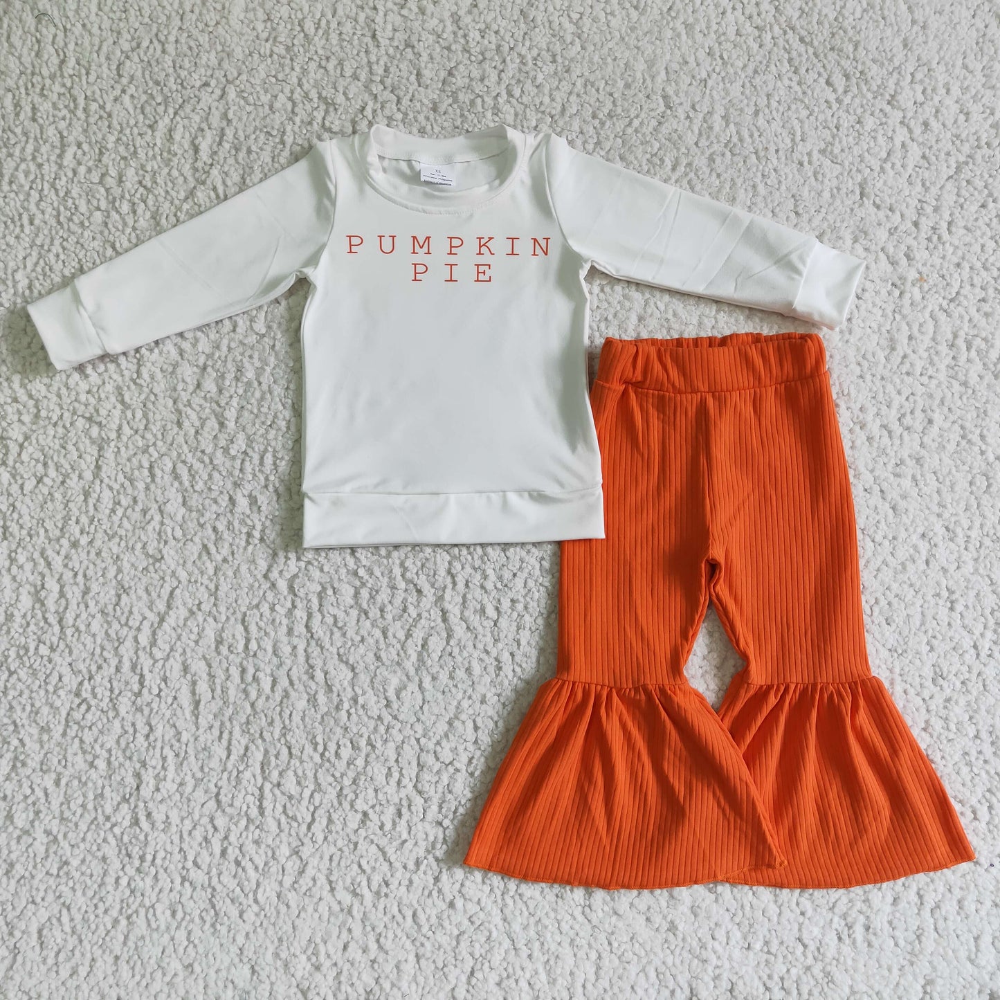 Girls fall pumpkin outfits GLP0185
