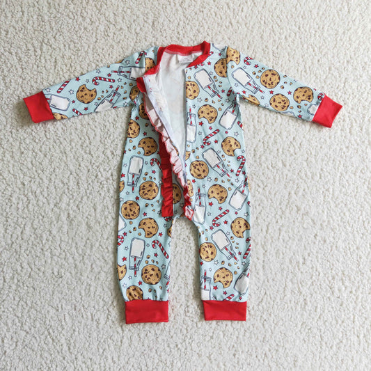Girls Christmas romper LR0185