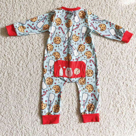 Boys Christmas romper LR0186