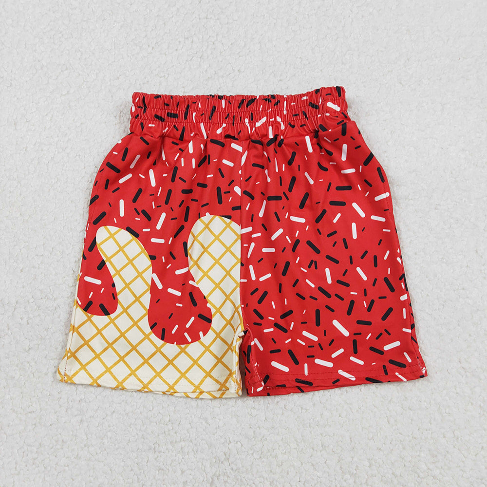 Teams Sibling Baby Ice Cream Drip Sprinkles Summer Bottoms Shorts