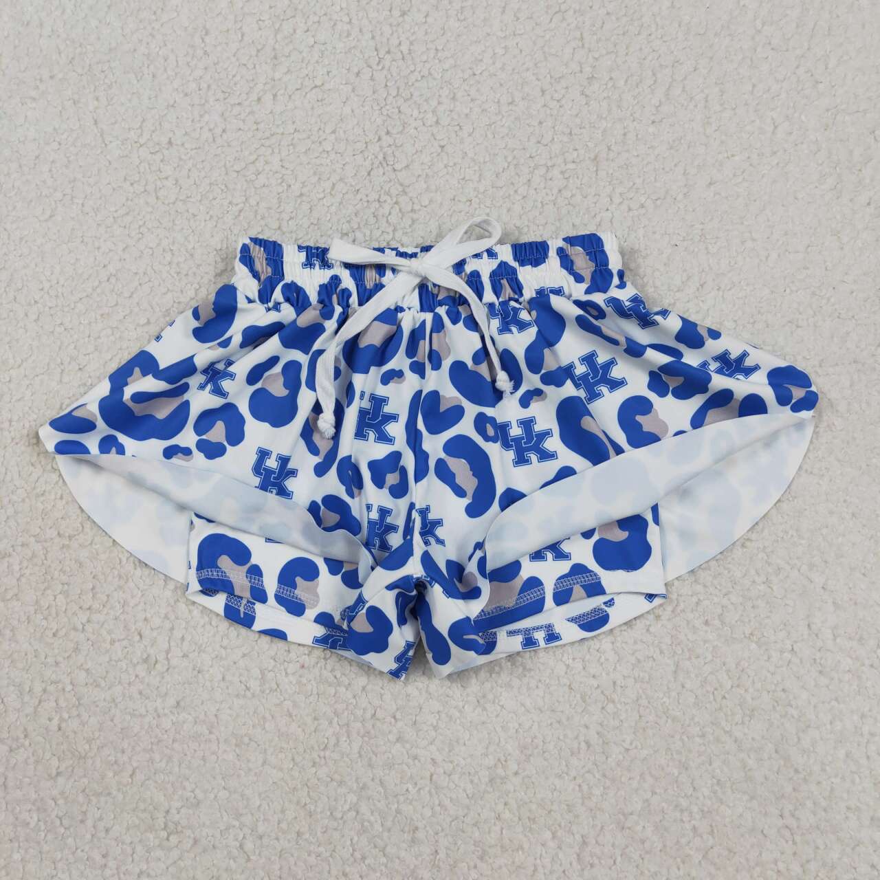 Sport Team UK Mommy and Me Bottom Summer Yoga Flutter Shorts Sibling Wear