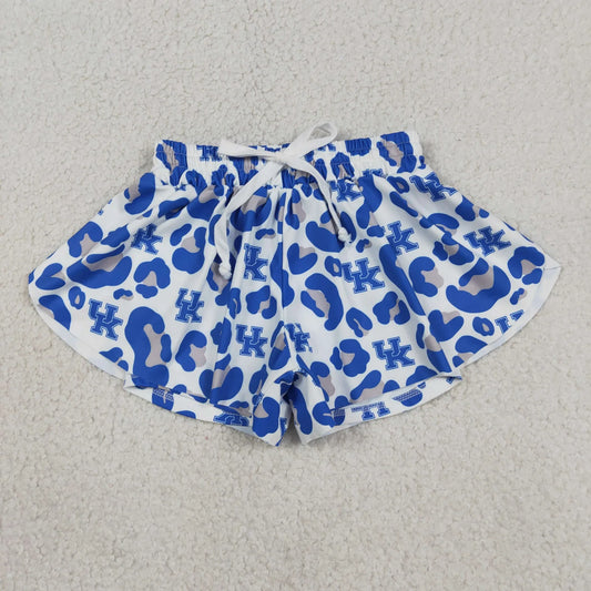 Sibling Baby Girls Leopard Go Team Yoga Active Butterfly Shorts